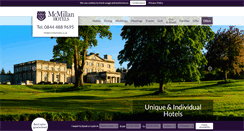 Desktop Screenshot of mcmillanhotels.co.uk